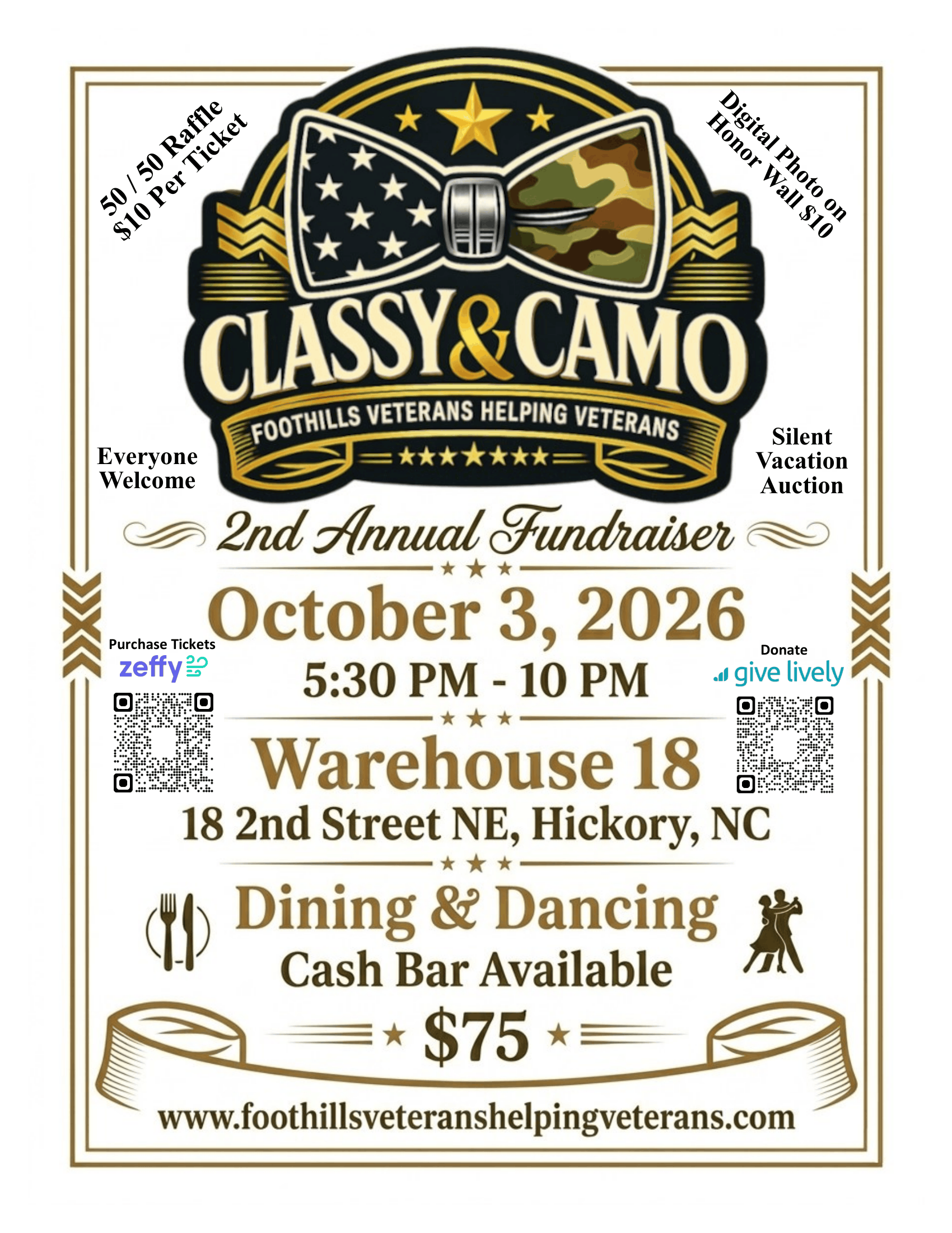 Classy and Camo - Flyer -1